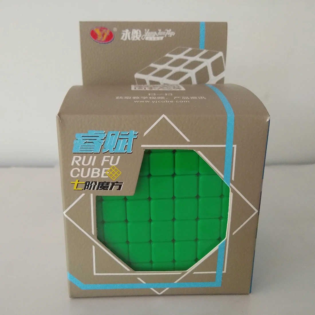 YJ RuiFu 7x72019 Новое поступление Волшебный куб обучающий игрушки для обучения мозгу магический куб профессиональный-красочный