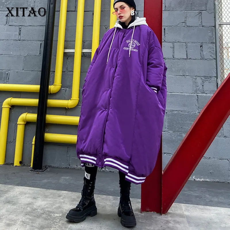 XITAO куртка на шнурке размера плюс модная Новая Элегантная Маленькая парка с
