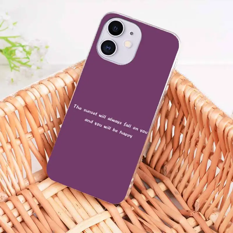 

Case Coque Fundas For Iphone 11 PRO MAX Letter Quotes Phone Case Soft Clear Iphone 12 Mini XR 6S 7 8 PLUS SE 2020 Phone Cover