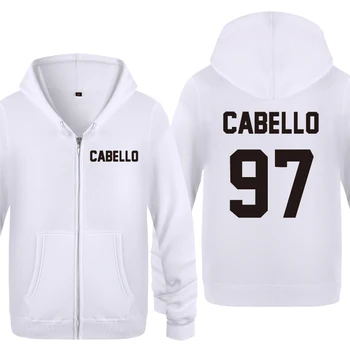 

Camila Cabello 97 Fifth Harmony 5H Hoodies Men 2018 Men's Fleece Zipper Cardigans Hooded Sweatshirts