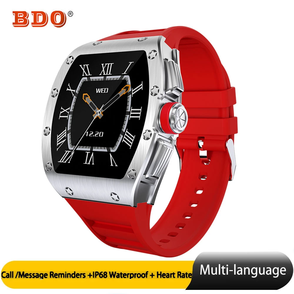 

Smart Watch Women Blood Pressure Monitor for Android and iOS Phone IP68 Waterproof Smart Wristband Watch for Men Samsung Phones