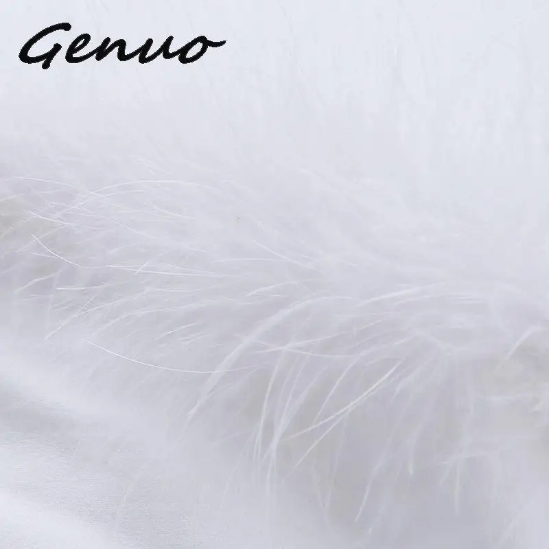 Genuo, новинка, на тонких бретелях, вышивка, Бабочка, женские майки,, летние, белые, милые, Короткие топы, тройники, Cami, топ для девушек, хлопок