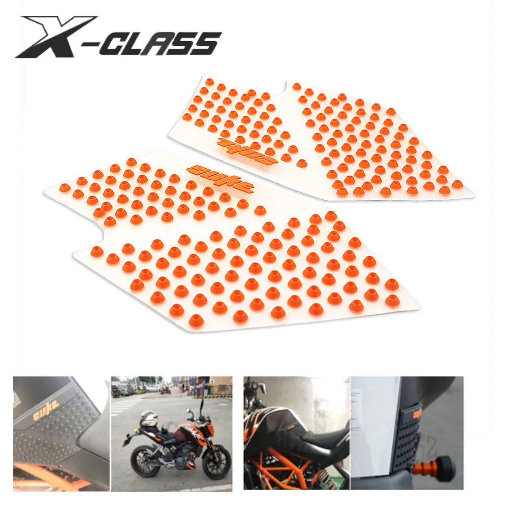 Для KTM DUKE 125 200 390 2013 2014 2015 2016 2017 мотоцикл противоскользкая липкая бумага