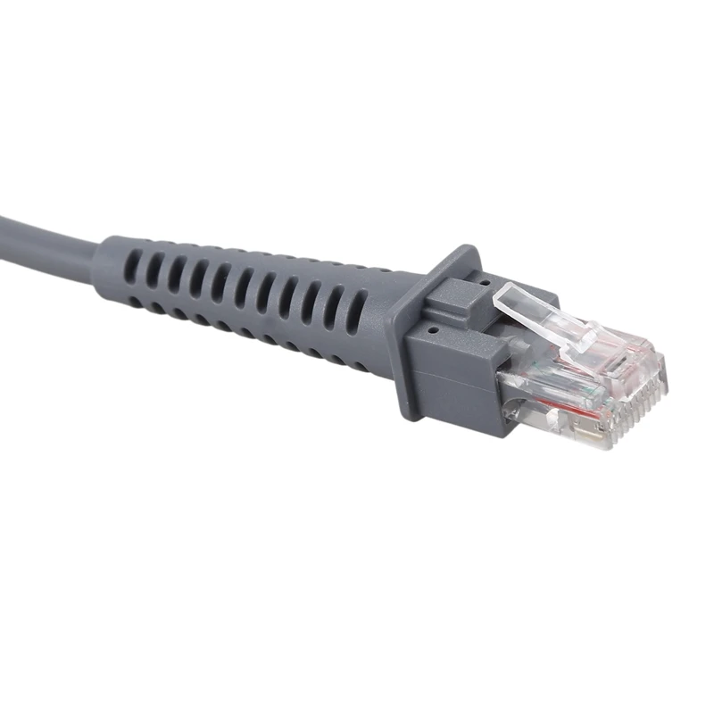 1 х USB штекер RJ45 кабель 7 футов 2 м для символа сканер штрих-кода LS4278 LS2208 2208AP