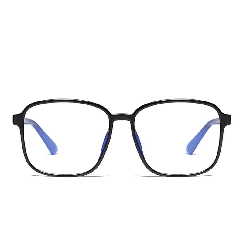 Большая квадратная оправа Очки для близорукости анти-синий светильник очки диоптрий 0-0,5-0,75-1,0-2,0-2,5-3,0 до-6,0
