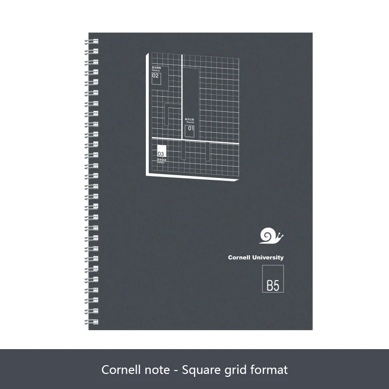 Блокнот на спирали Cornell note 160 страниц 100 г/кв. М|Записные книжки| |