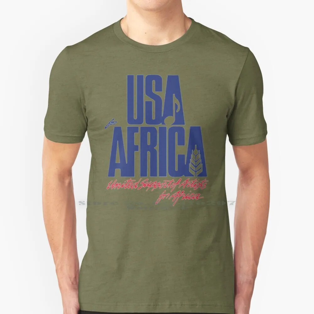 昭和 非売品★プロモーション 1985年★USA FOR AFRICA Tシャツ 1985 Michael Jackson We Are The World USA For Africa