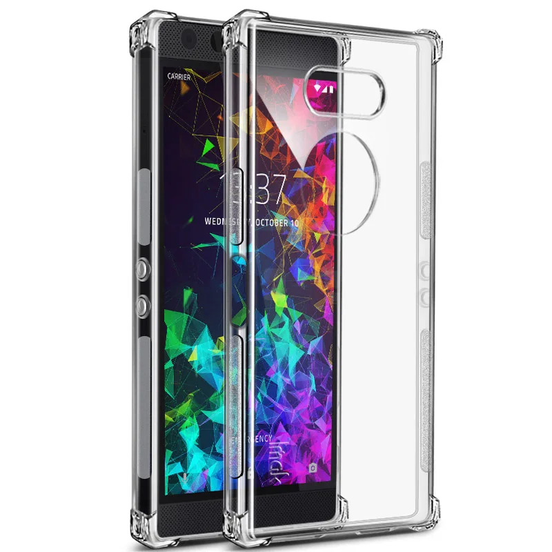 Imak Для Razer Phone 2 ТПУ чехол подушка безопасности Противоударная задняя крышка для