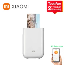 Versão global original xiaomi mini impressora de fotos zink inkless tecnologia multifuncion ar impressão de vídeo bluetooth 5.0 portátil
