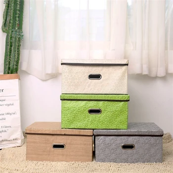 

Folding Storage Bag Clothes Blanket Quilt Closet Sweater Organizer Box Non-woven for Home Closet Bedroom Kids Toy