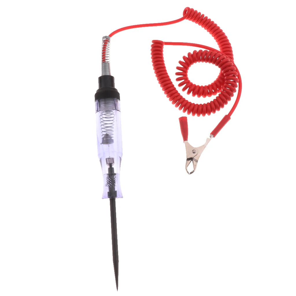 

Systems Long Probe Continuity Test Light Car Voltage Circuit Tester 12V 6V