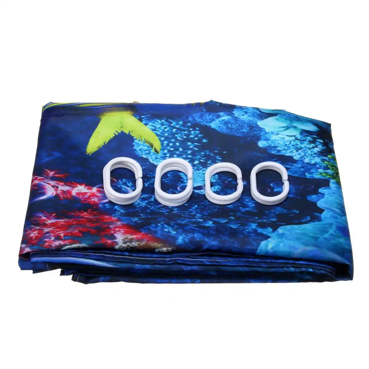 Meigar океан море Дельфин водонепроницаемый полиэстер ванная душевая занавеска с 10 крючками стойка для тряпок крышка унитаза набор ковриков для ванной