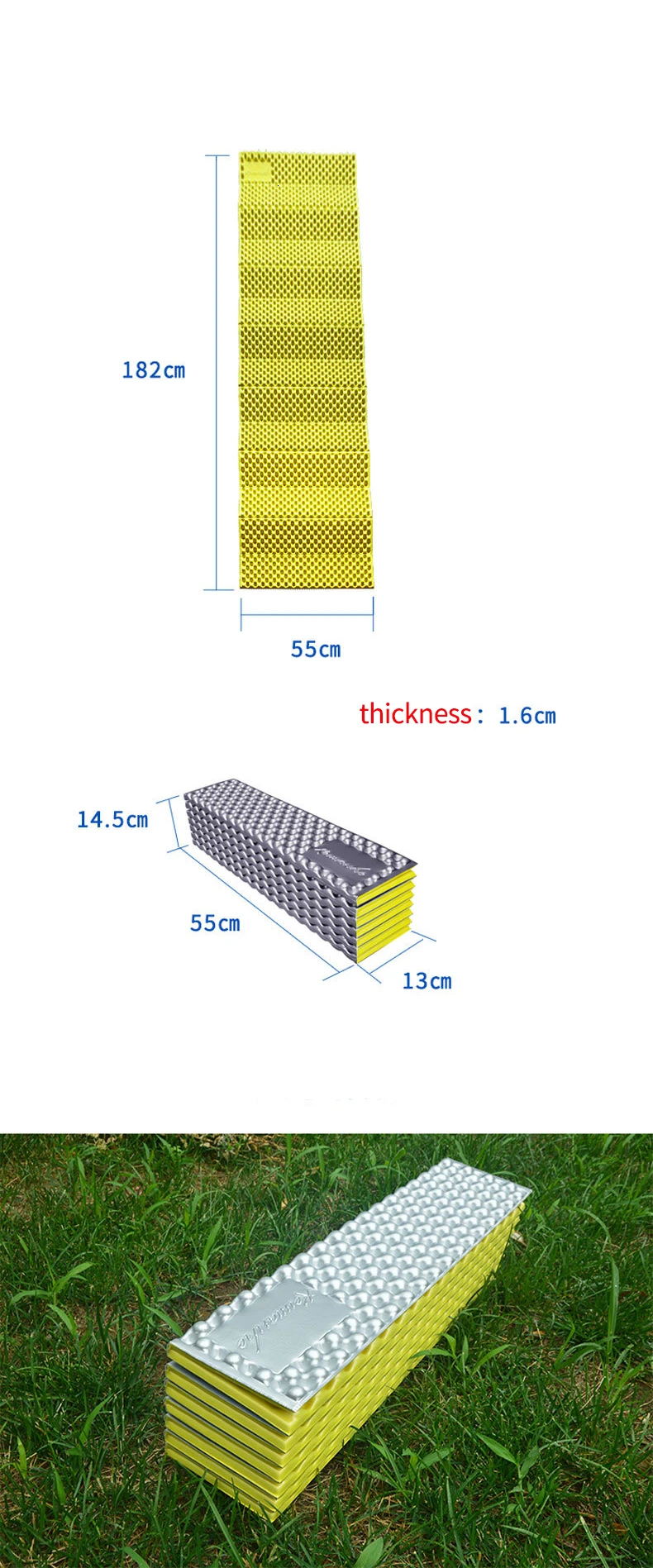 187x57 см уличный походный коврик Сверхлегкий коврик для кемпинга из пеноматериала Складная Пляжная палатка коврик для пикника Коврик для сна водонепроницаемый кемпинг матрас