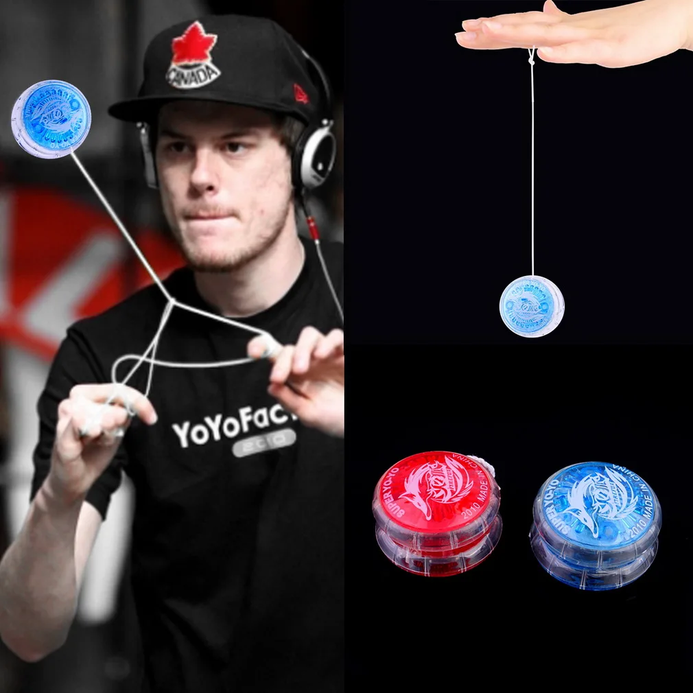 

1pc Colorful Magic Yoyo Toys For Kids Plastic Easy to Carry yo-yo Toy Party Boy Classic Funny Yoyo Ball Toys Gift