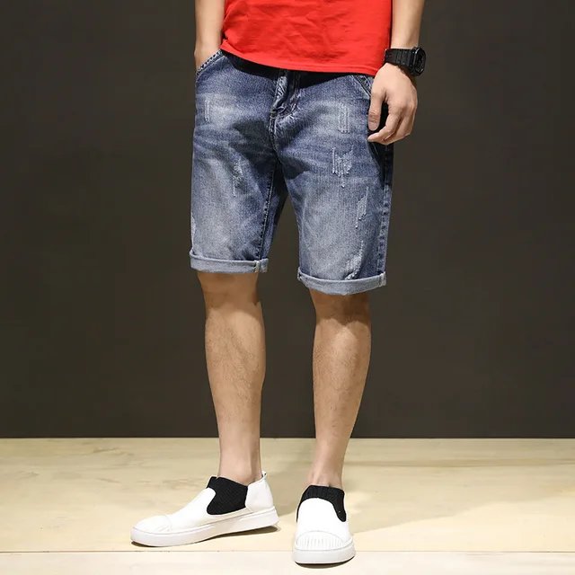 2020 Summer Casual Ripped Shorts Jeans 