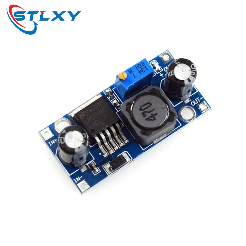 LM2596 LM2596S ADJ 전원 공급 장치 모듈 DC-DC 스텝다운 모듈 5V/12V/24V 가변 전압 조정기 3A DIP