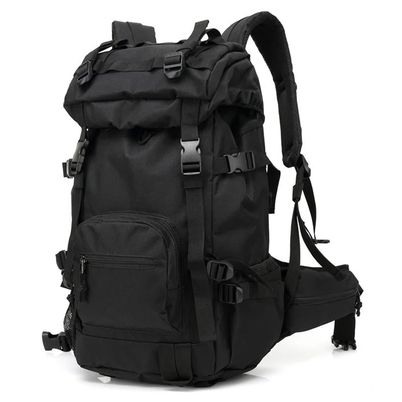 

New outdoor large capacity double backpack male outdoor travel double casual backpack camouflage mountaineering bag