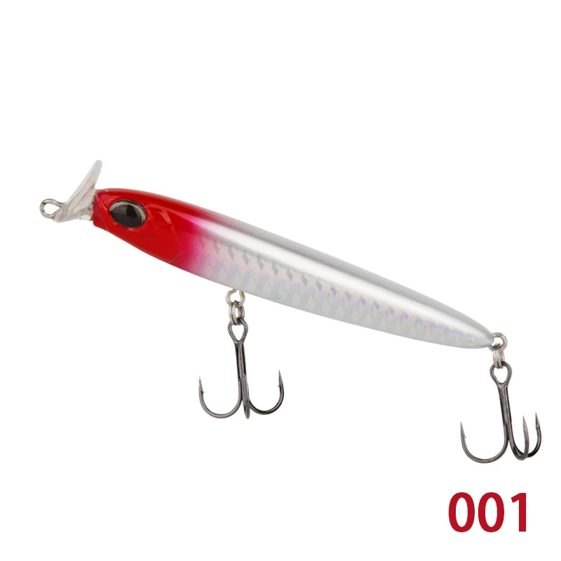 Ракета приманка гольян карандаш lures7.5cm13g 8.5cm17g/23 г тонущие наживки, искусственная наживка палочка приманки для рыбной ловли морских птиц bluefish bonito - Цвет: 001