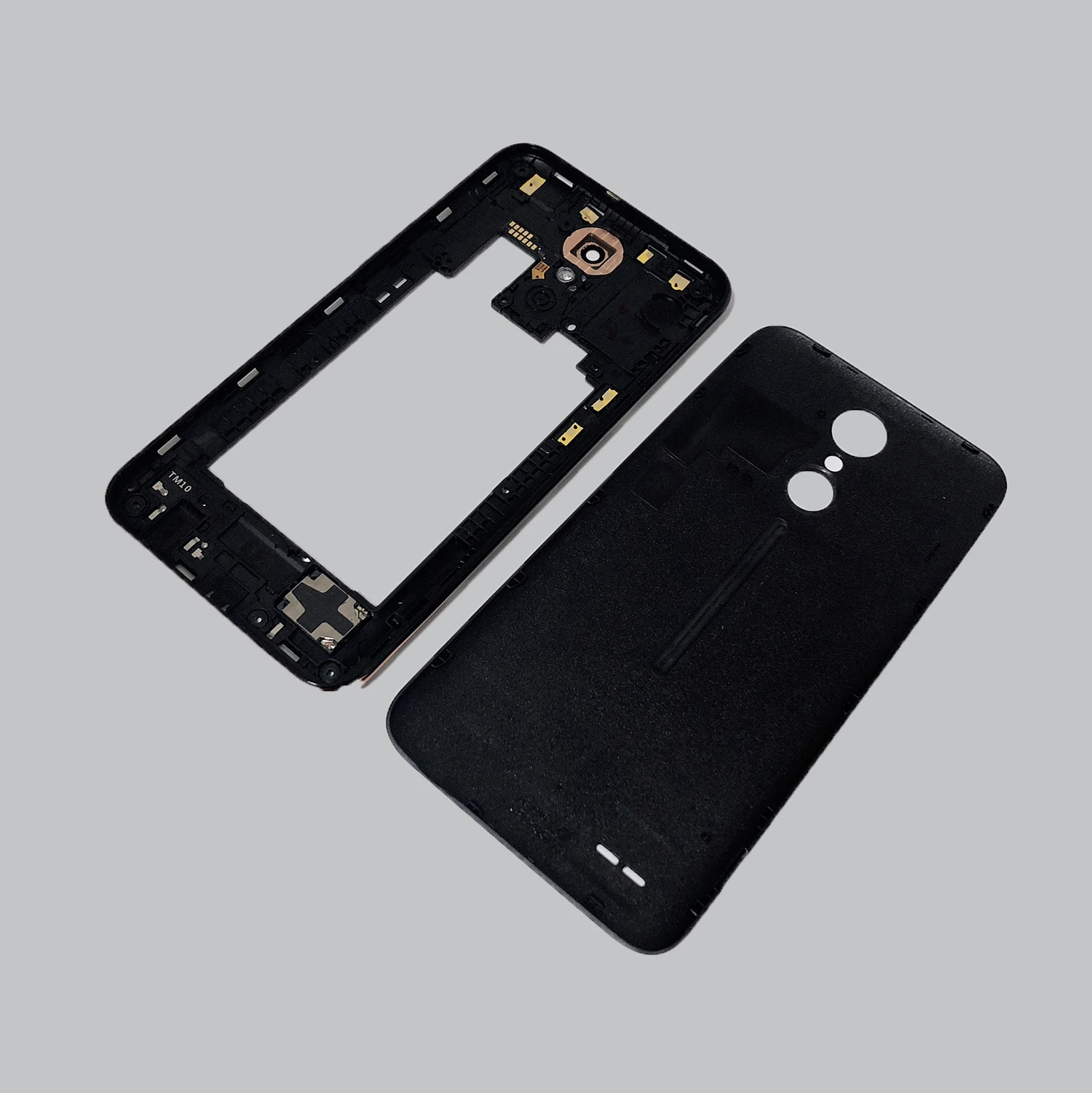 Корпус для LG K10 M250 M250N M250E M250DS крышка со средней рамкой 1 Sim/2 Sim+ задняя крышка аккумулятора