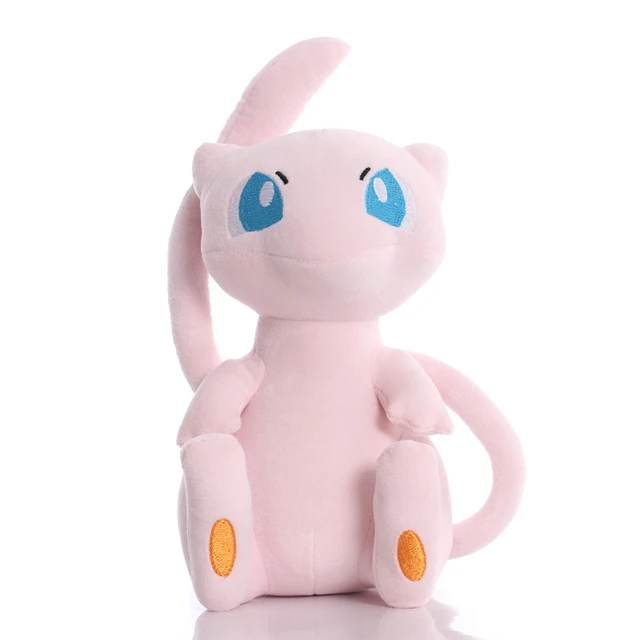 20cm TAKARA TOMY Mew Plush Toys Doll Pokemon Mew Soft Stuffed