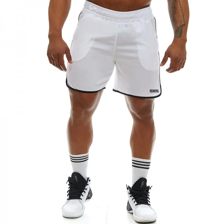 black casual shorts 2020 Men Fitness Bodybuilding Shorts Man Summer Gyms Workout Male Breathable Mesh Quick Dry Sportswear Jogger Beach Short Pants smart casual shorts mens