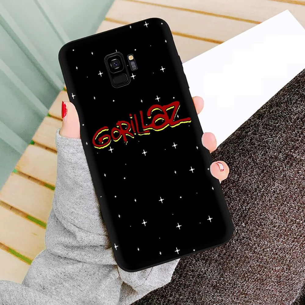 Gorillaz Группа мягкий силиконовый чехол для телефона для samsung S6 S7 край S8 S9 S10e Note 8, 9, 10, плюс M10 20 30 40 - Цвет: B9