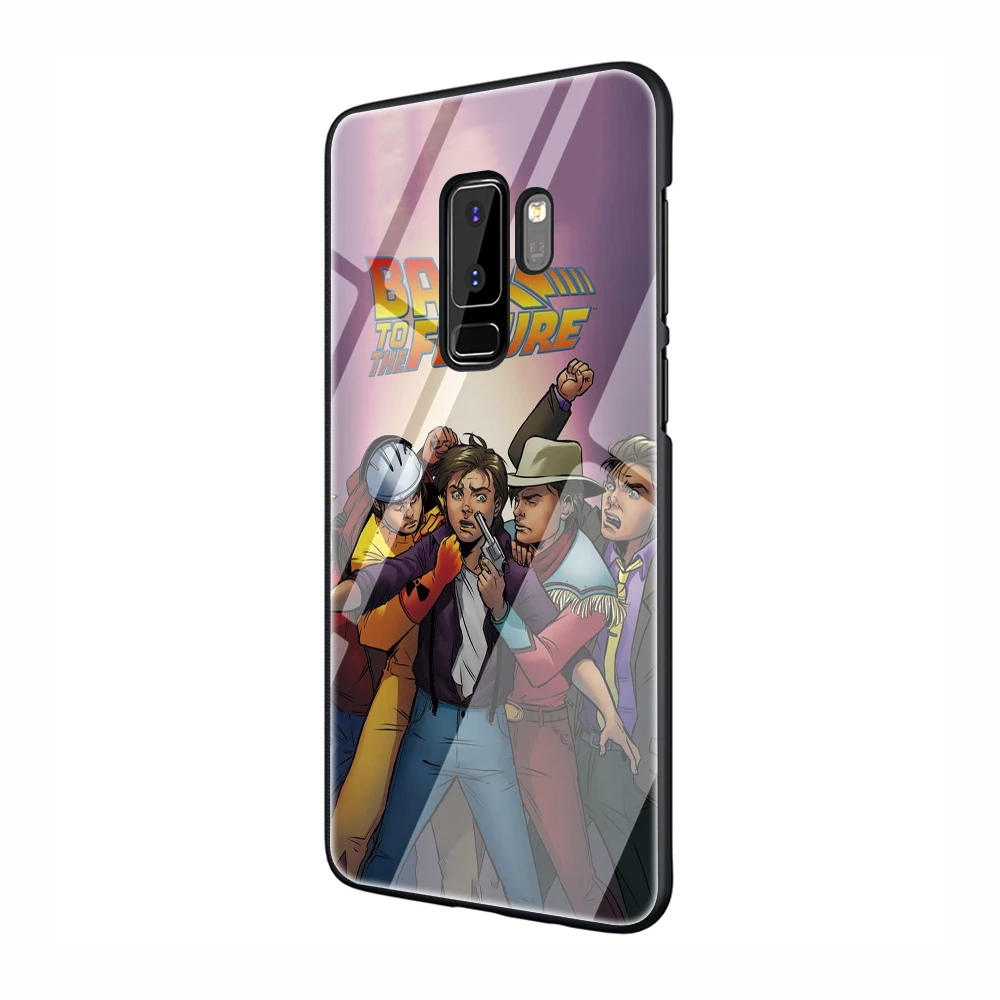 EWAU фильм back to the future закаленное Стекло чехол для телефона для samsung S7 край S8 S9 S10 Note 8, 9, 10, плюс A10 20 30 40 50 60 70 - Цвет: G8