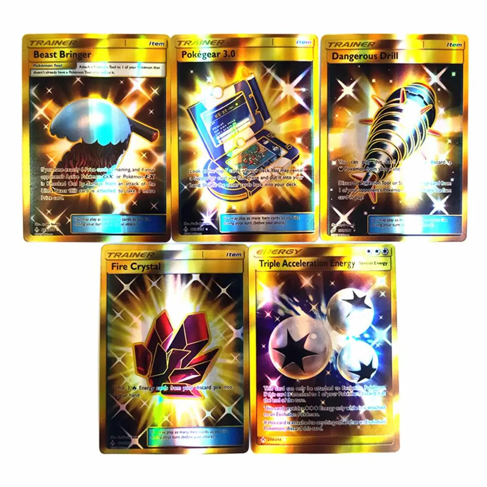 Takara Tomy Pokemon Team Up, английская флеш-карта, 100 шт., детская настольная игра, блестящие карточные игрушки, рождественские подарки