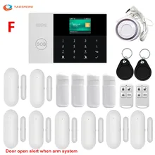 433Mhz GPRS Wireless GSM Alarm Security System Home Motion Sensor Home System Alarm SIM SMS Alarm TFT Display LCD Touch Keyboard 2016 advanced lcd display touch screen panel 868mhz 433mhz gsm pstn alarm systems security home with wireless solar siren