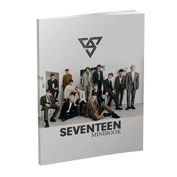 

Kpop SEVENTEEN 3rd Album <An Ode> Mini Photobook Fashion K-pop 17 Photo Album Mini Book Photo Card Fans Collection Drop Shipping