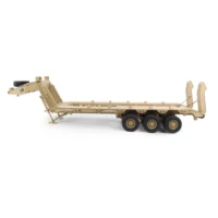 1/12 US M747 Heavy Military Semi Trailer 2.4G RC Full Scale Alloy Car KEYIGE HG-P806 2