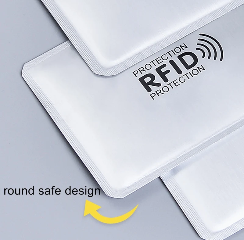 Алюминиевый металлический мульт-держатель карты Анти Rfid кошелек Блокировка ридер Блокировка банк держатель карты банковский идентификатор Id чехол для банковских карт Защита