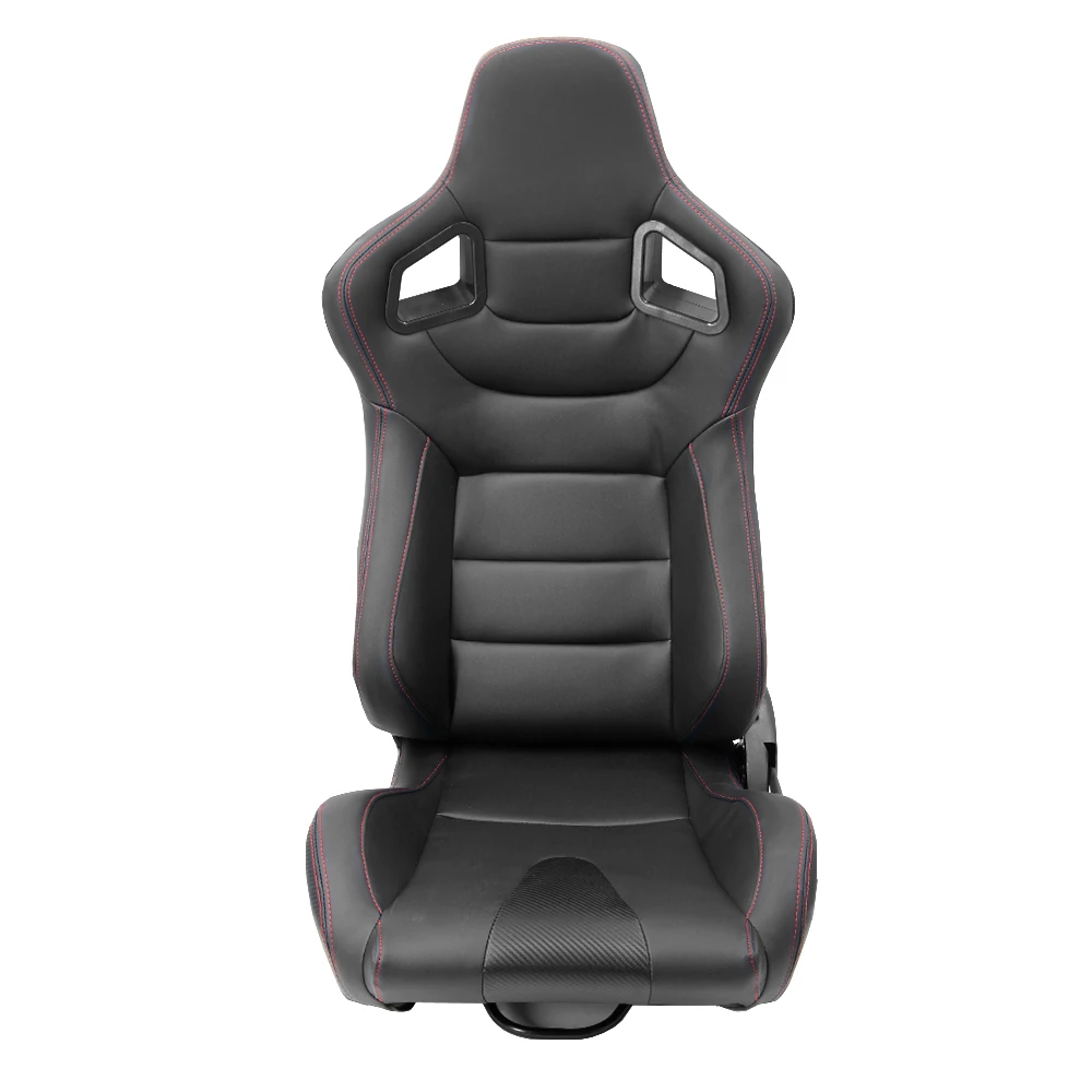 Verstelbare Racing Zetels Sport Bruin Lederen Auto Verstelbare Stoelen W/ 2  Slides Playseat Racing Simulator Zwart Geel|Seats, Benches \u0026 Accessoires| -  AliExpress