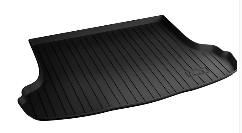

No Odor Carpets Waterproof Non Slip Durable Rubber Car Trunk Mats for KIA K3