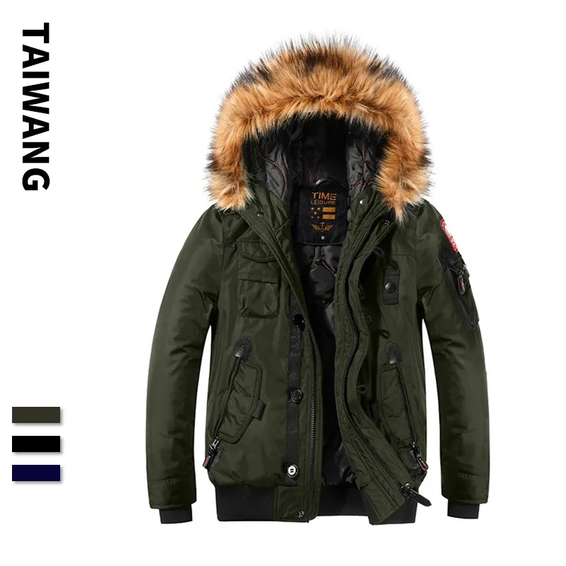 

Winter New Style Cotton-padded Clothes Men's Short Men's Cotton-padded Jacket Handsome Teenager Trend Cotton Coat Thick War