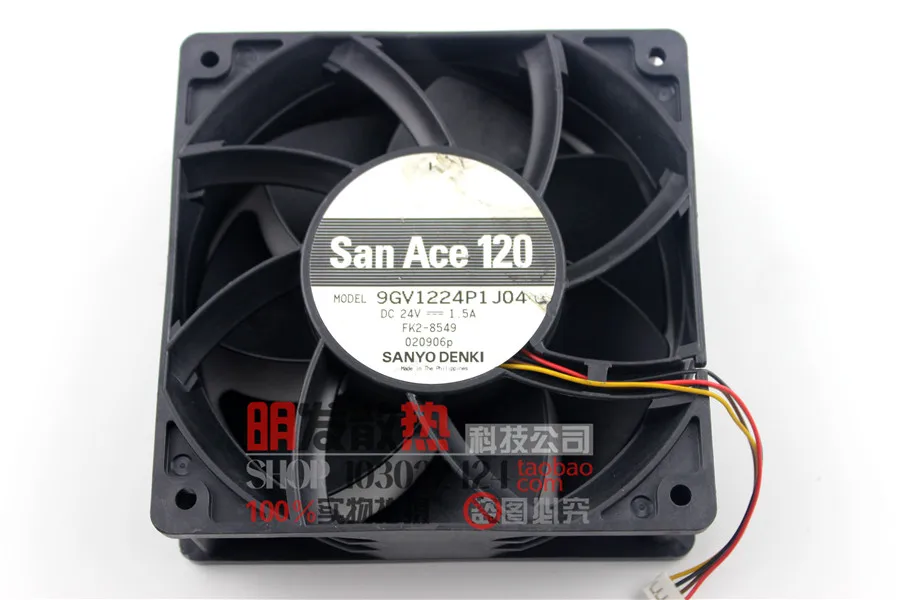 

Original 120 24V 1.5A 9GV1224P1J04 inverter fan