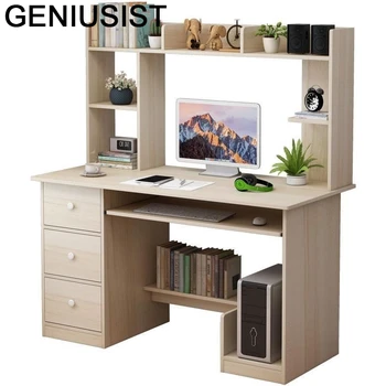 

Support Ordinateur Portable Escritorio Office Furniture Standing Computer Bedside Tablo Laptop Stand Desk Table With Bookcase