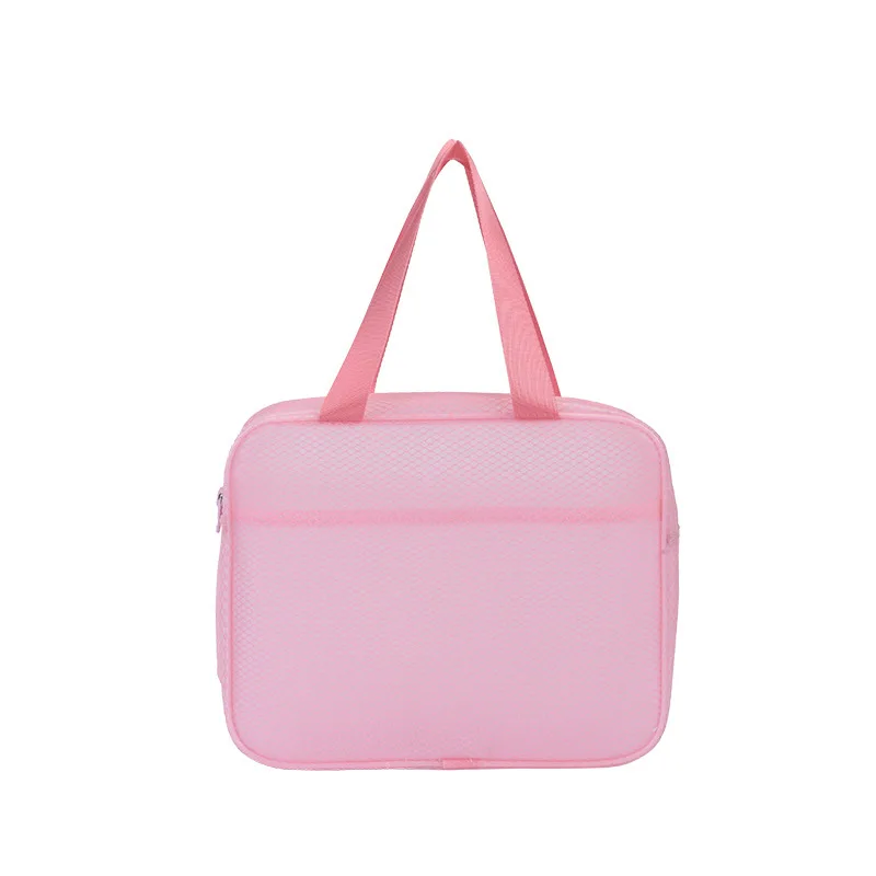 Женская водонепроницаемая сумка для ванной, сумка для ванны для фитнеса, женская сумка для ванны, портативная прозрачная косметичка - Цвет: Черный