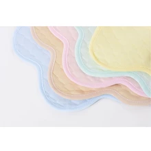 Детские нагрудники, хлопковый нагрудник для кормления, халат для младенцев, Слюнявчики с цветочным рисунком, Слюнявчики, Детские аксессуары для еды, мягкие детские вещи