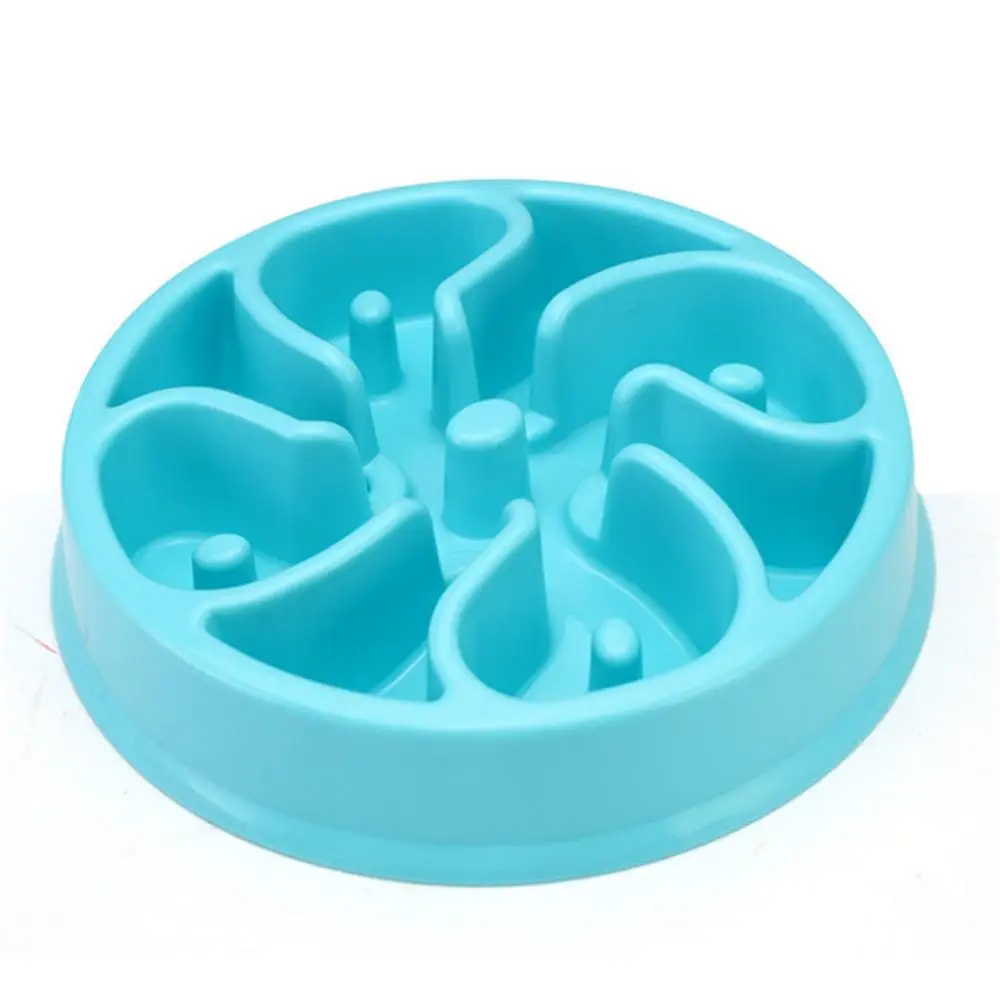 blue 6 Устройство для кормления собак, миска для воды, продукт для домашних животных, миска для медленной еды, щенок, собака и собаки, для путешествий, маленькая, для улицы, большая - Цвет: blue 6