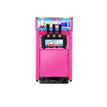 

Discount price 18L / H Freezing Yogurt Ice Cream Maker with LCD Display Commercial Soft Serve Ice Cream Machine