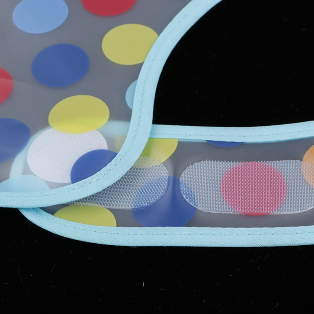 Waterproof Anti-oil Adult Kids Feeding Saliva Towel Meals Clothing Protector Bibs Easy Wipe Clean for Elderly Patients