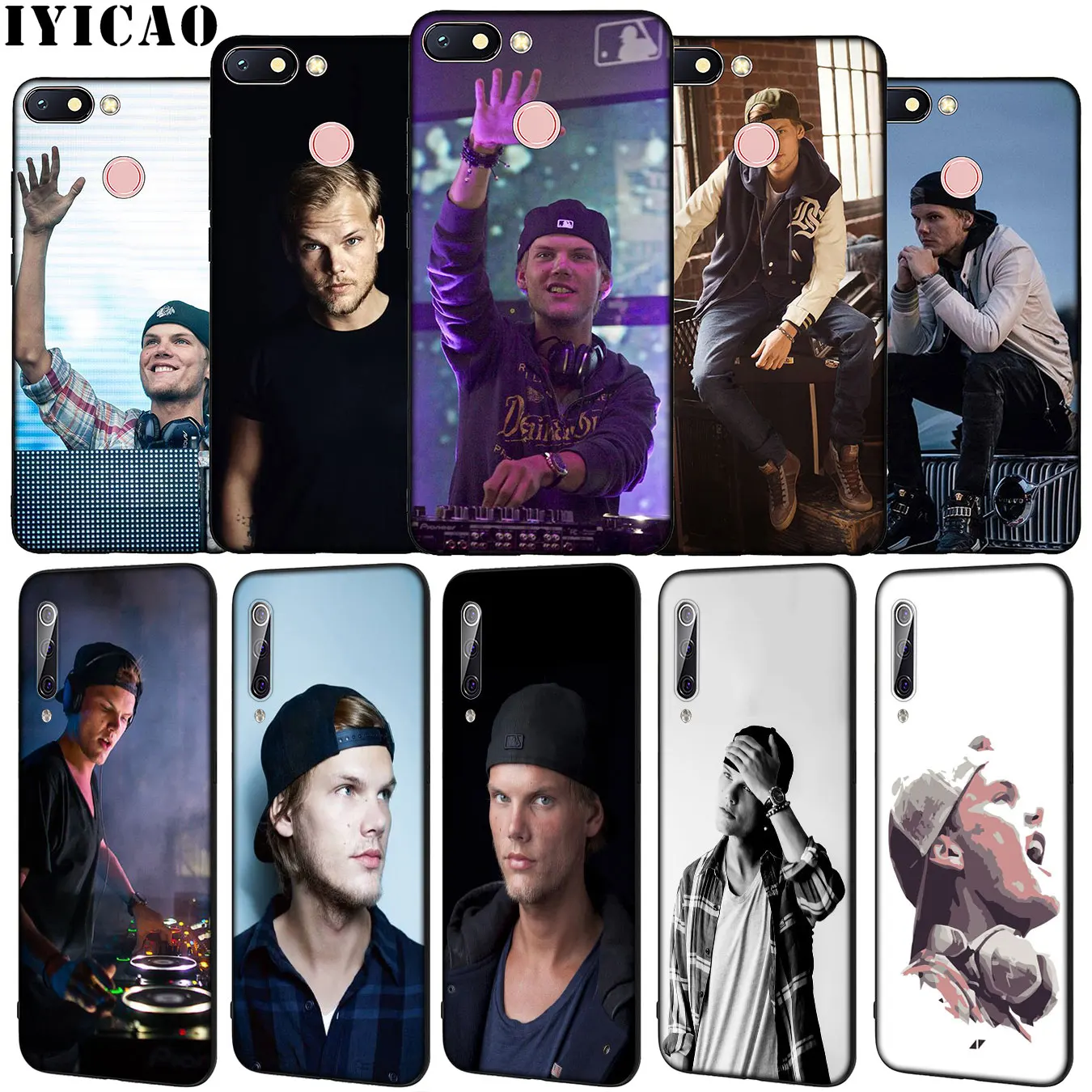 Мягкий силиконовый чехол для телефона IYICAO Avicii DJ Tim Xiaomi Redmi 8A 7A 6A 5A K20 S2 4A 4X Note 8 7 6 Pro 5