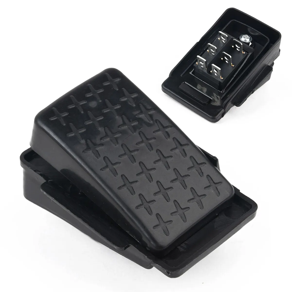 1pc 6V/12V Replacement Foot Pedal Switch Plastic Reset-Control Switch For Kids Ride On Toy Car