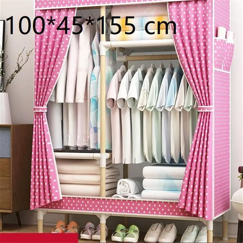 MODEL M De Almacenamiento Rangement Chambre Mobile Per La Casa Armario Tela Guarda Roupa мебель для спальни шкаф Mueble гардероб - Цвет: MODEL M