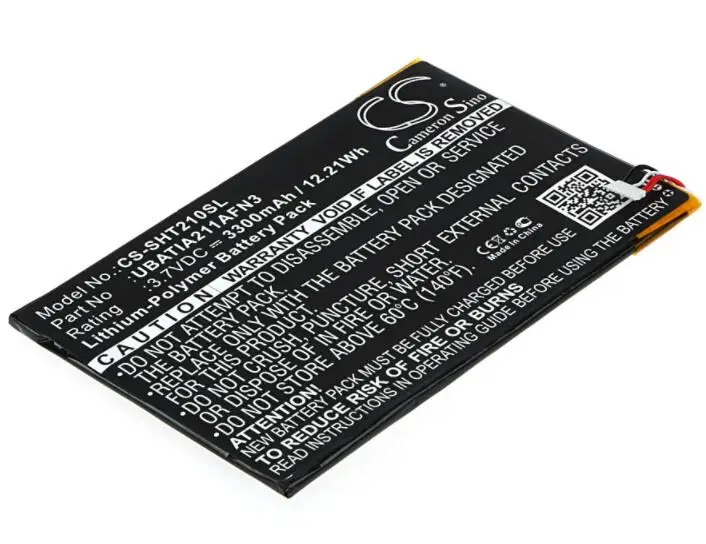 Cameron sino 3300mah аккумулятор для SHARP Aquos Pad SHT21 UBATIA211AFN3 Tablet battery