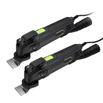 

220V Quick Release Variable Speed Electric Multifunction Oscillating Tool Kit Multi-Tool Power Tool Electric Trimmer 800W