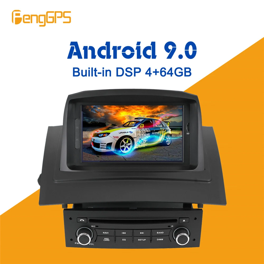 

Android 9.0 PX5 4+64GB car DVD player Built-in DSP Car multimedia Radio For Renault Megane 2 Fluence 2002-2008 GPS Navigation