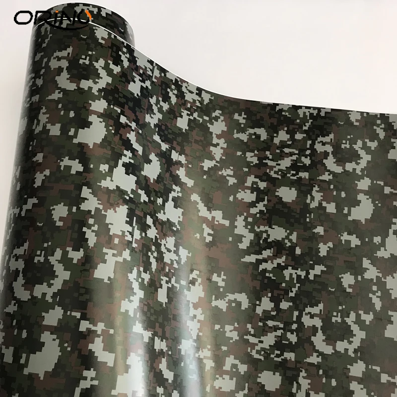 Digital Green Vinyl Wrap Sticker-3