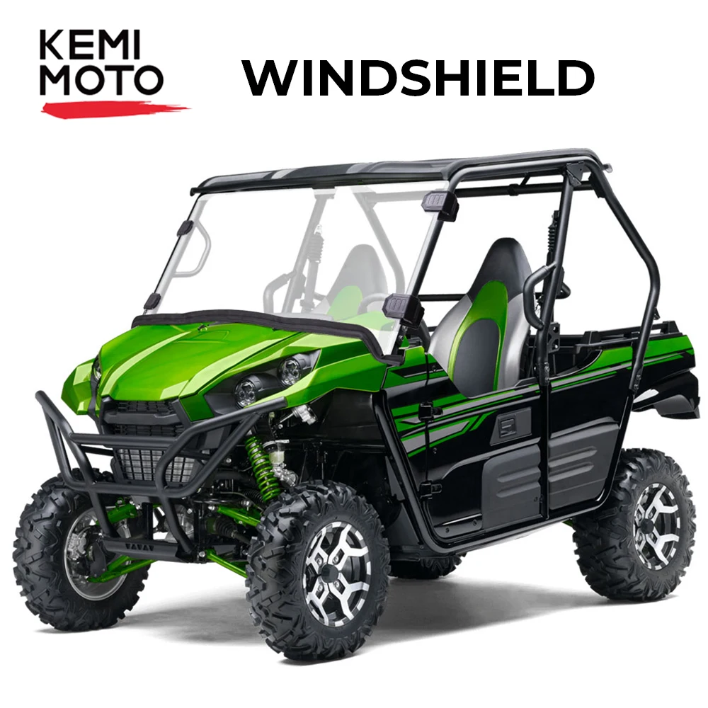 ROCKER SWITCH WINDSHIELD ON//OFF ATV UTV OFF-ROAD PICKUP GREEN LIGHTED